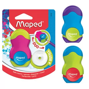 Maped temperówka z gumką, Loopy - Temperówki - miniaturka - grafika 1
