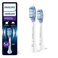 Końcówki do szczoteczek elektrycznych - Głowice wymienne Philips - bílá HX9052/87 (2 ks - miniaturka - grafika 1