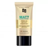 Podkłady do twarzy - Oceanic AA Make Up Matt Podkład matująco-wygładzający 107 Dark Beige 30ml - miniaturka - grafika 1