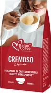 Kawa w kapsułkach i saszetkach - Cremosi Italian Coffee kapsułki do BIALETTI Mokespresso - 16 kapsułek - miniaturka - grafika 1