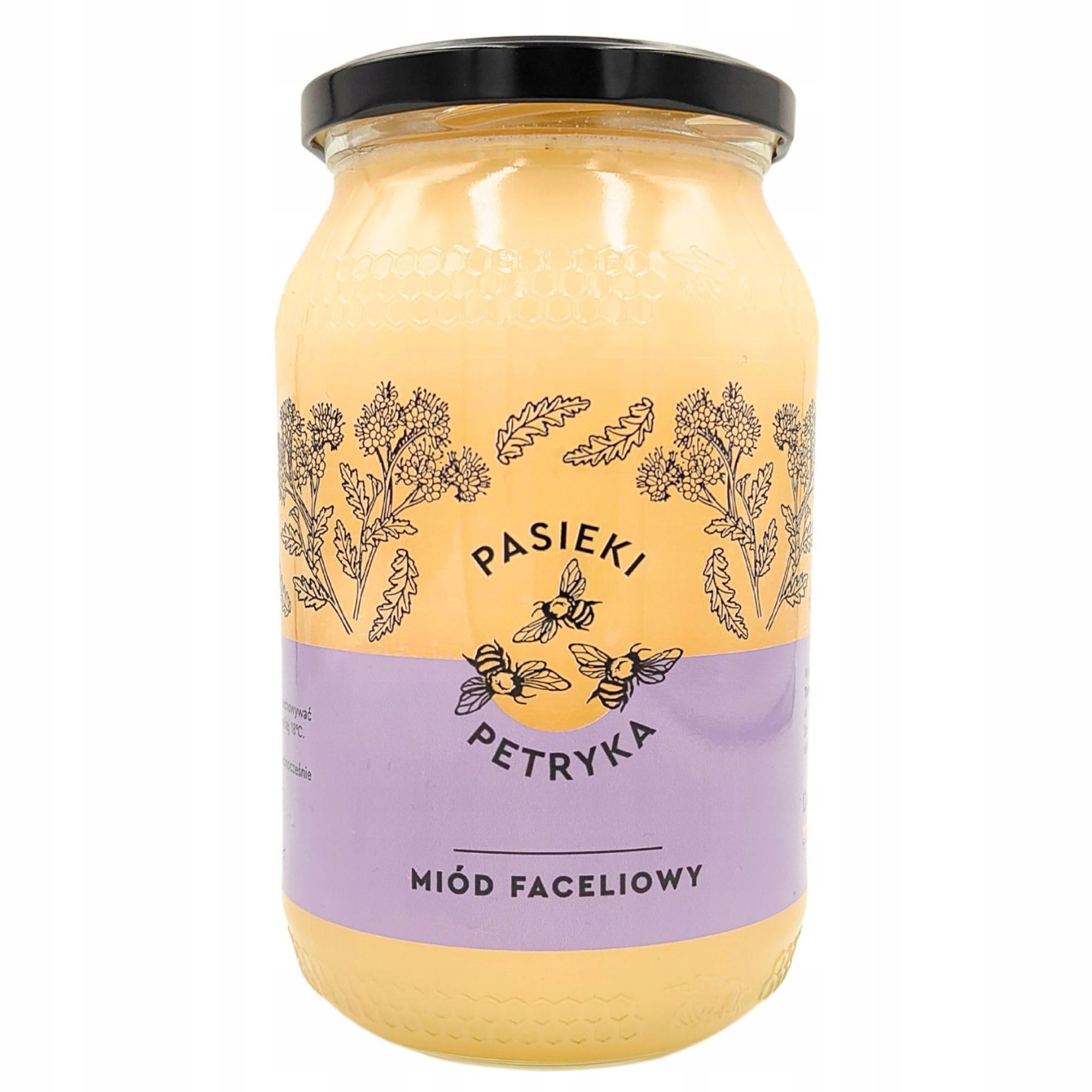 Miód faceliowy 1200 g / Pasieki Petryka