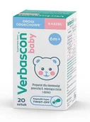 Przeziębienie i grypa - POLSKI LEK Verbascon Baby x 20 kaps twist off - miniaturka - grafika 1