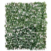 Sztuczne kwiaty - Sztuczna ściana z bluszczu Costway 90x180 cm zielona - miniaturka - grafika 1