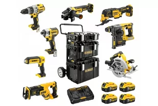 DeWalt DCK853  Zestaw 8 narzędzi bezszczotkowych - Zestawy elektronarzędzi - miniaturka - grafika 1