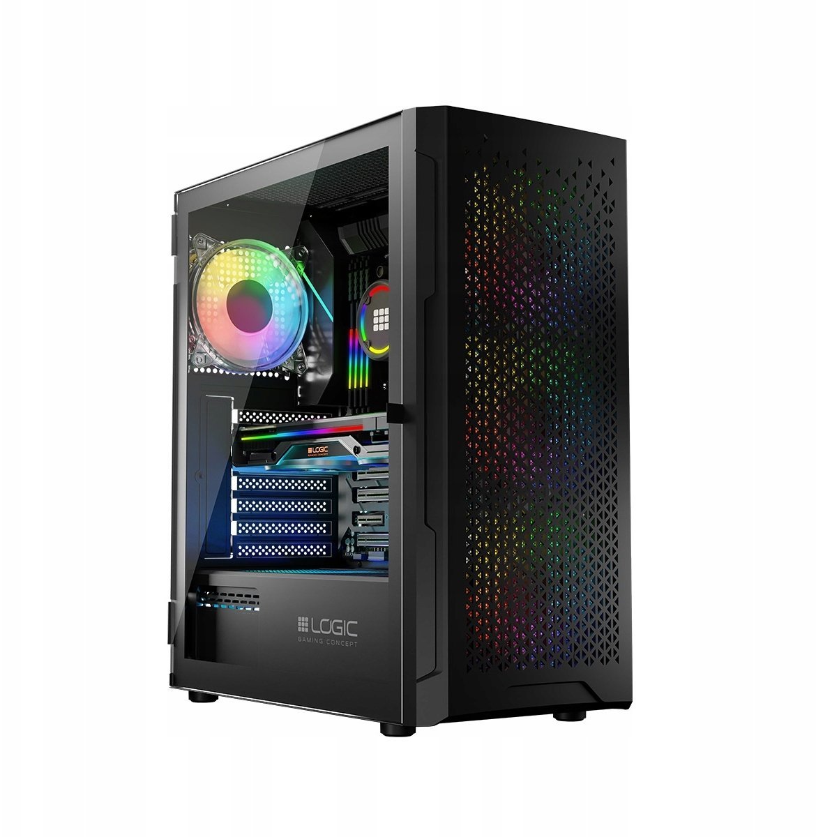 Komputer Hard-Pc Ryzen 5 5600, RTX 5060 8GB, 32GB DDR4, 1TB SSD, 650W, Aramis