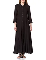Koszulki i topy damskie - YAS Damska koszulka Yassavanna Long Shirt Dress - Noos S, Black 2, M - miniaturka - grafika 1