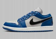 Moda i Uroda OUTLET - Buty Nike Air Jordan 1 Low "Georgetown" Granatowe Szare Czarne 38Eu - miniaturka - grafika 1