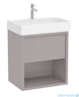Szafki łazienkowe - Roca Tura Unik zestaw szafka z umywalką 60x43x60 SZLACHETNY SZARY  A852025559 - miniaturka - grafika 1