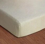 Prześcieradła - Darymex Prześcieradło z gumką Frotte ecru 70x140 cm 5907761022980 - miniaturka - grafika 1