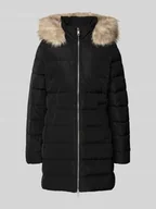 Płaszcze męskie - Płaszcz puchowy o kroju slim fit z odpinanym obszyciem z imitacji futra - miniaturka - grafika 1