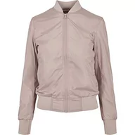 Kurtki damskie - Urban Classics Damska kurtka bomberka, lekka kurtka lotnicza dla kobiet, w wielu kolorach, rozmiary XS-XL, jasnoróżowy, S - miniaturka - grafika 1