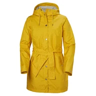 Płaszcze damskie - Damski płaszcz HELLY HANSEN W LYNESS II COAT 53248_344 – Żółty - miniaturka - grafika 1