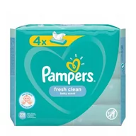 Chusteczki nawilżane - PAMPERS Chusteczki Fresh Clean 4x52szt 8001841077949 - miniaturka - grafika 1