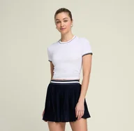 Spódnice - Spódnica damska Wilson  W Team Pleated Skirt Classic Navy L - miniaturka - grafika 1