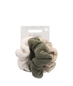 Ozdoby do włosów - Solida Scrunchie bunt 7,5cm Gumka do włosów 3 szt. - miniaturka - grafika 1