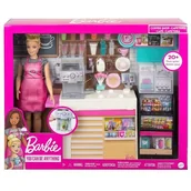 Lalki dla dziewczynek - Mattel Kawiarenka Zestaw Gmw03 Wb3 - miniaturka - grafika 1
