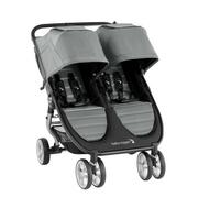 Wózki dziecięce - Baby Jogger CITY MINI 2 Double Slate - miniaturka - grafika 1