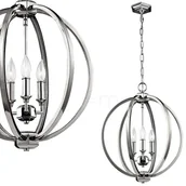 Lampy sufitowe - Elstead Lighting Lampa wisząca CORINNE 3P M FE/CORINNE/3P/M Lighting - miniaturka - grafika 1