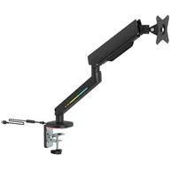 Uchwyty do monitorów - Uchwyt do monitora DELTACO GAM-134 RGB 17-32 cali Czarny GAM-134 - miniaturka - grafika 1