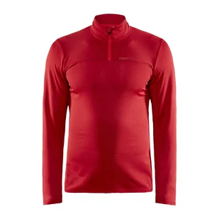 Męska Bluza CRAFT CORE GAIN MIDLAYER M 1909496-430000 – Czerwony - Bluzy męskie - miniaturka - grafika 1