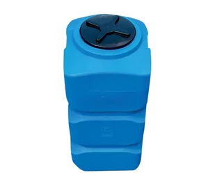 Zbiornik plastikowy 500 l BK (wym. 68 x 68 x 125 cm) - Beczki - miniaturka - grafika 1