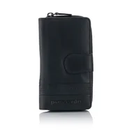 Portfele - Portfel damski Pierre Cardin ze skóry naturalnej TILAK130 2202 - czarny - miniaturka - grafika 1