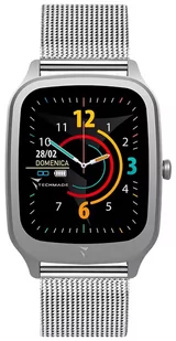 Techmade Vision Srebrny - Smartwatch - miniaturka - grafika 1