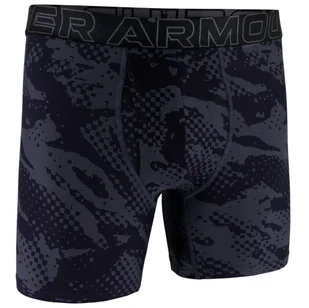 Męskie bokserki Under Armour UA Performance Tech - Novelity 6in Rozmiar: S / Kolor: szary - Majtki męskie - miniaturka - grafika 1