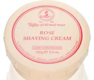 Taylor of Old Bond Street Rose Creme 150 G do golenia 01004 - Kosmetyki do golenia - miniaturka - grafika 1