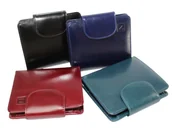 Portfele - Portfel Skórzany Uniwersalny NICOLE Skóra Licowa Pionowy Z Zapięciem 43450 11.5 x 10 x 2 [cm] - miniaturka - grafika 1