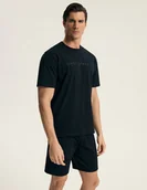 Piżamy damskie - Piżama męska Scribe Esotiq Homme czarny XL - miniaturka - grafika 1