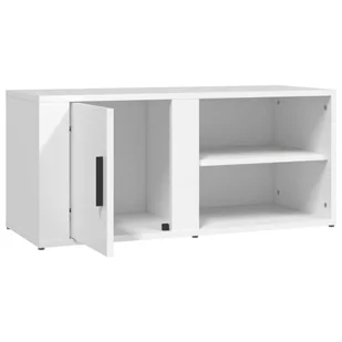 Lumarko Szafki pod telewizor, 2 szt., białe, 80x31,5x36,5 cm - Szafki RTV - miniaturka - grafika 10
