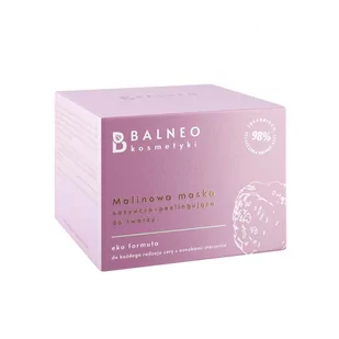 MALINOWE HOTELE SP. Z O.O. MALINOWE HOTELE SP Z O.O Balneokosmetyki Malinowa maska odżywczo-peelingująca 50 ml - Peelingi i scruby do twarzy - miniaturka - grafika 1