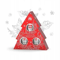 Kawa - Zestaw świąteczny - Kawa mielona Illy Christmas Tree 3x125g - miniaturka - grafika 1
