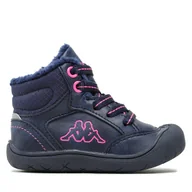 Buty dla dziewczynek - Trzewiki Kappa 280019M Granatowy - miniaturka - grafika 1