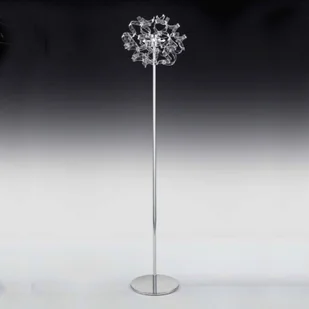 Metallux Lampa podłogowa Crystal ze zdobioną końcówką - Lampy stojące - miniaturka - grafika 1
