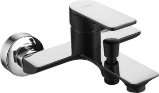 Mexen Alfa bateria wannowa, czarna/chrom - 745730-71 - Baterie wannowe i prysznicowe - miniaturka - grafika 1