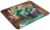 Podkładki pod mysz - Podkładka Chryzantemy Pierre-Auguste Renoir 60x40cm - miniaturka - grafika 1