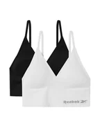 Bielizna sportowa damska - Reebok Komplet 2 biustonoszy MAGGIE - AW24 (2-pack) Kolorowy - miniaturka - grafika 1