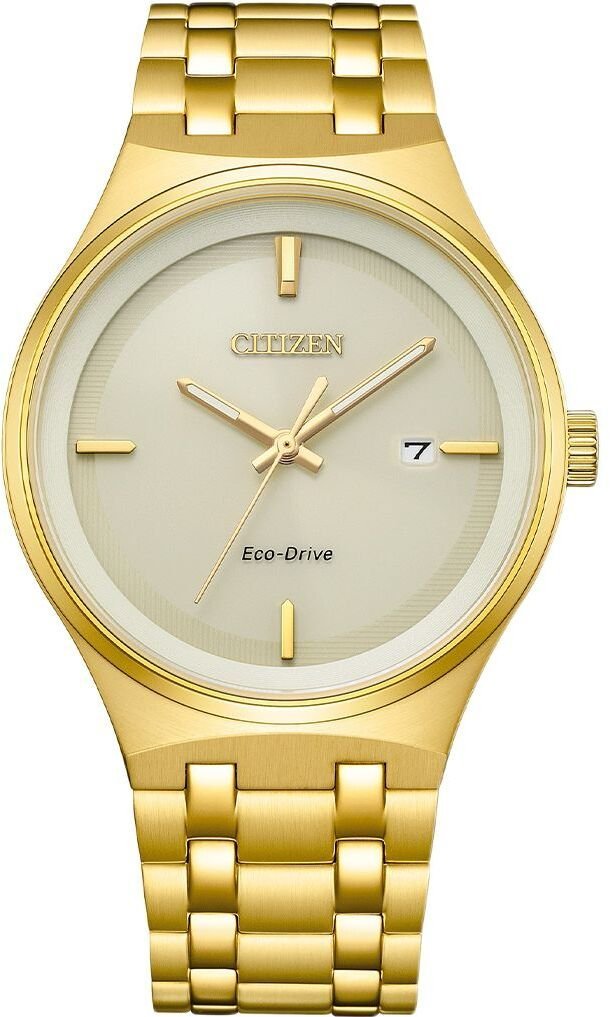 Zegarek Citizen Zegarek Męski Eco-Drive* BM7652-52P 42 mm Złoty