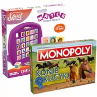 Gry planszowe - Pakiet: Monopoly Konie i kucyki Match Spirit - miniaturka - grafika 1