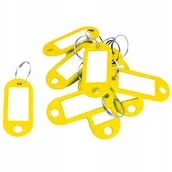 Przyborniki na biurko - Drect INNY Zawieszki Do Kluczy 10 Szt Żółty 126L905 - miniaturka - grafika 1