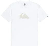 Koszulki męskie - t-shirt QUIKSILVER EV COMP LOGO 2 WBB0/WHITE - miniaturka - grafika 1