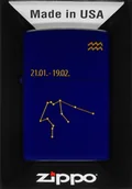 Trafika - Zapalniczka Zippo Zodiac Aquarius Design Wodnik 60006942 - miniaturka - grafika 1