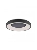 Lampy sufitowe - Paul Neuhaus Lampa sufitowa ciemnoszara z diodą LED i pilotem - Meidan - miniaturka - grafika 1