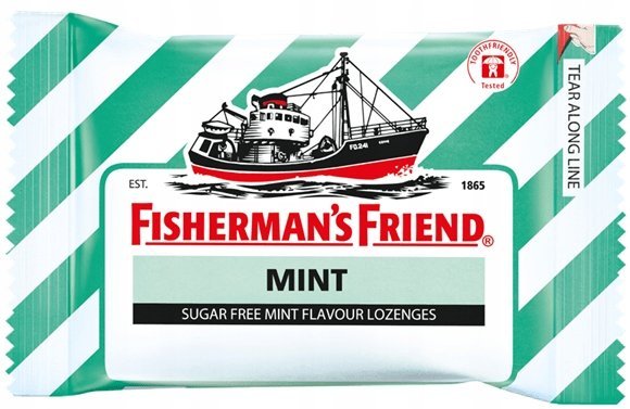 Fisherman's Friend Miętowe Pastylki z Niemiec