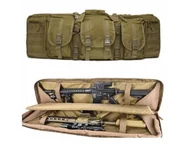 Akcesoria do bagażników dachowych - Torba Pokrowiec Plecak na Broń 116cm zielona - miniaturka - grafika 1