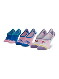 Vans Zestaw 3 par stopek damskich 3Pk Sk8 VN0A5I2Q4481 Kolorowy - Skarpetki damskie - miniaturka - grafika 1