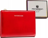 Portfele - Peterson Mały portfel damski ze skóry ekologicznej - Peterson NoSize - miniaturka - grafika 1