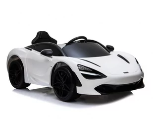 Import SUPER-TOYS SUPER-TOYS McLaren M720S MIĘKKIE KOŁA MIĘKKIE SIEDZENIE PEŁNA OPCJA/DKM720S  DK-M720S-BIAŁY - Jeździki dla dzieci - miniaturka - grafika 1